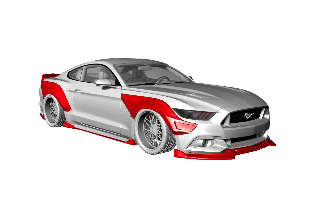 EDGE CUSTOMS Ford Mustang R